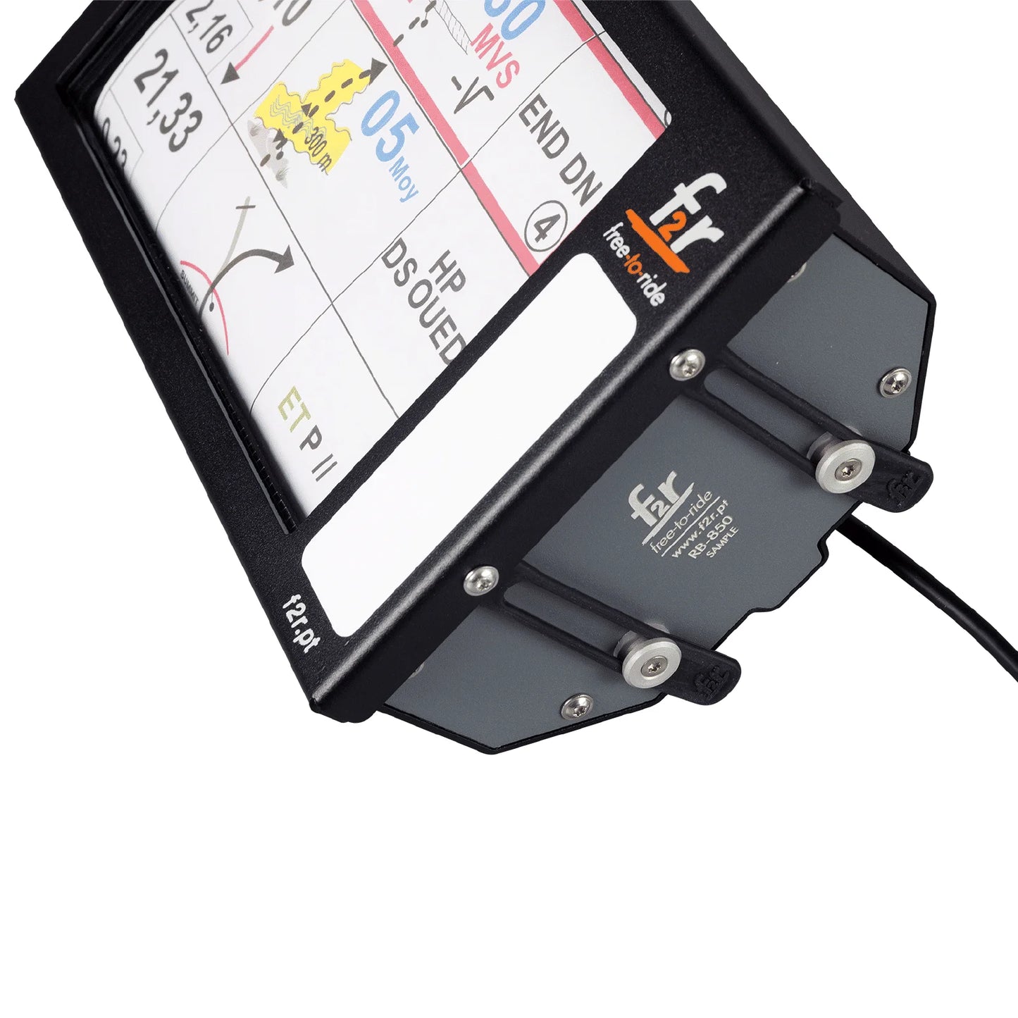 f2r - RB850 Rally – Electric RoadBook (standard accessories)