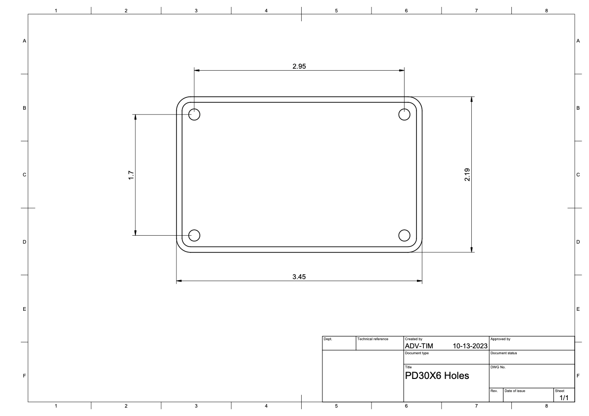 ADV-Tech - PD30X6 Power Distribution