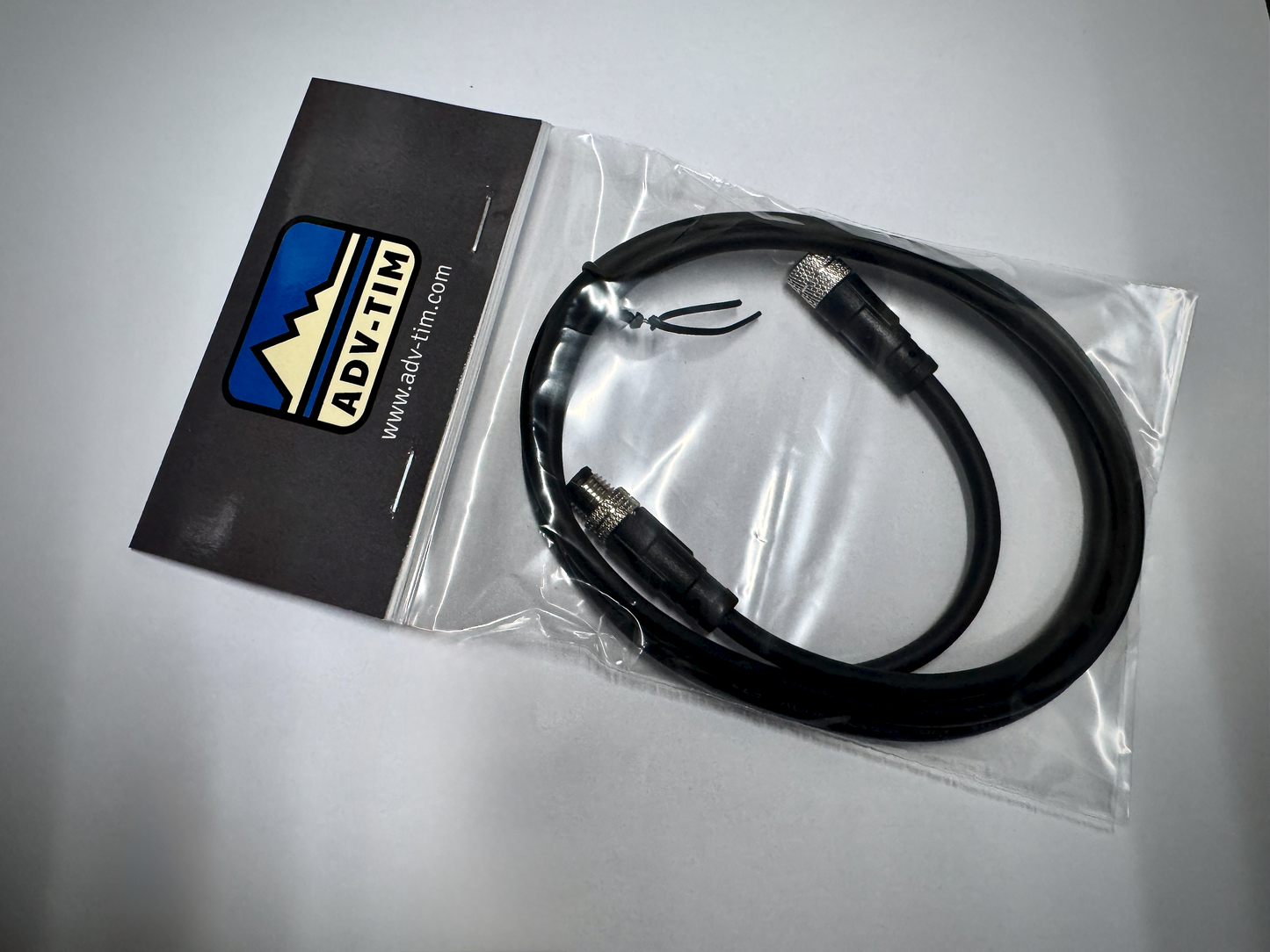 ADV-TECH - M8 3-Pin Power Extension Cable (ICO / F2R)