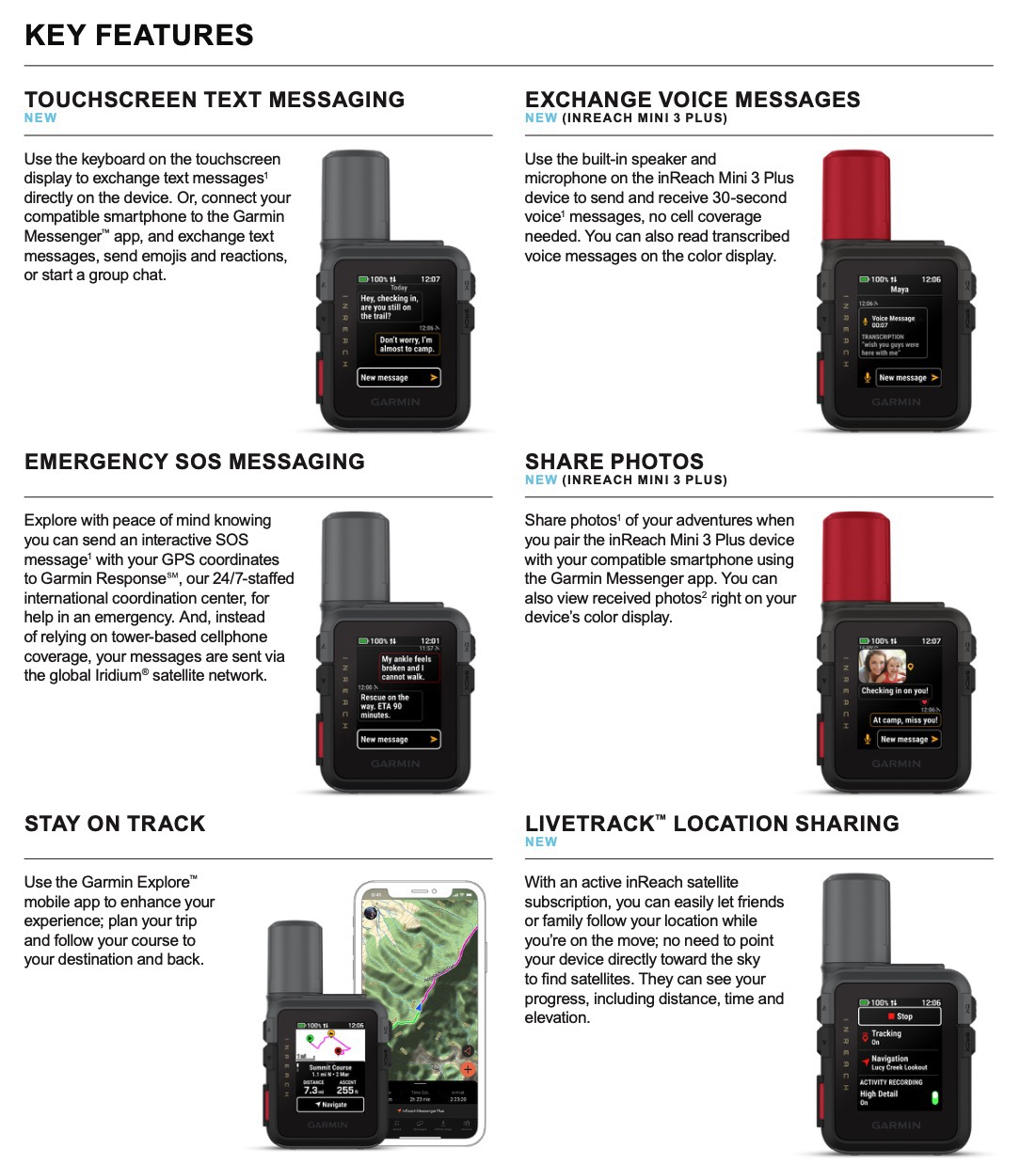 Garmin - inReach® Mini 3 Plus