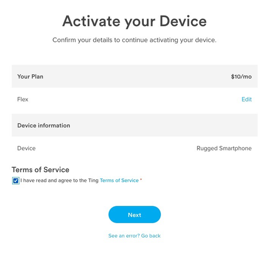 Registering your Nav Phone / Tablet with a US Cellular Provider