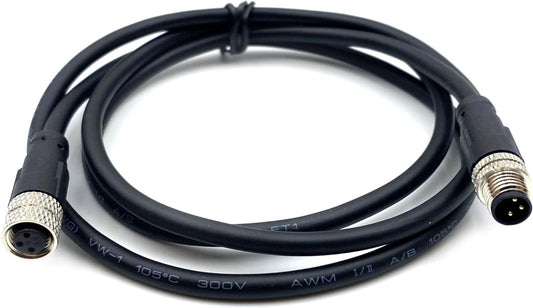 ADV-TECH - M8 3-Pin Power Extension Cable (ICO / F2R)