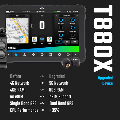 DMD-T880X Navigation Tablet