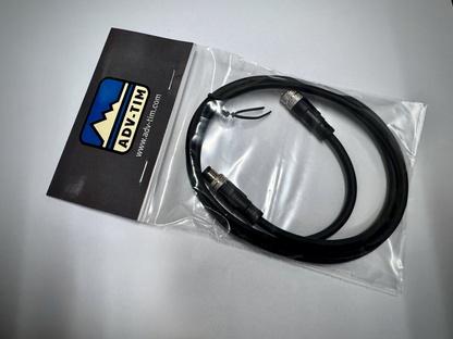 ADV-TECH - M8 3-Pin Power Extension Cable (ICO / F2R)