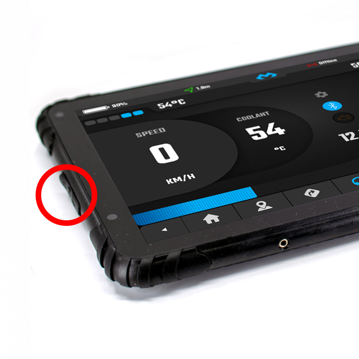 DMD T865/T880 - USB/Headphone Cover